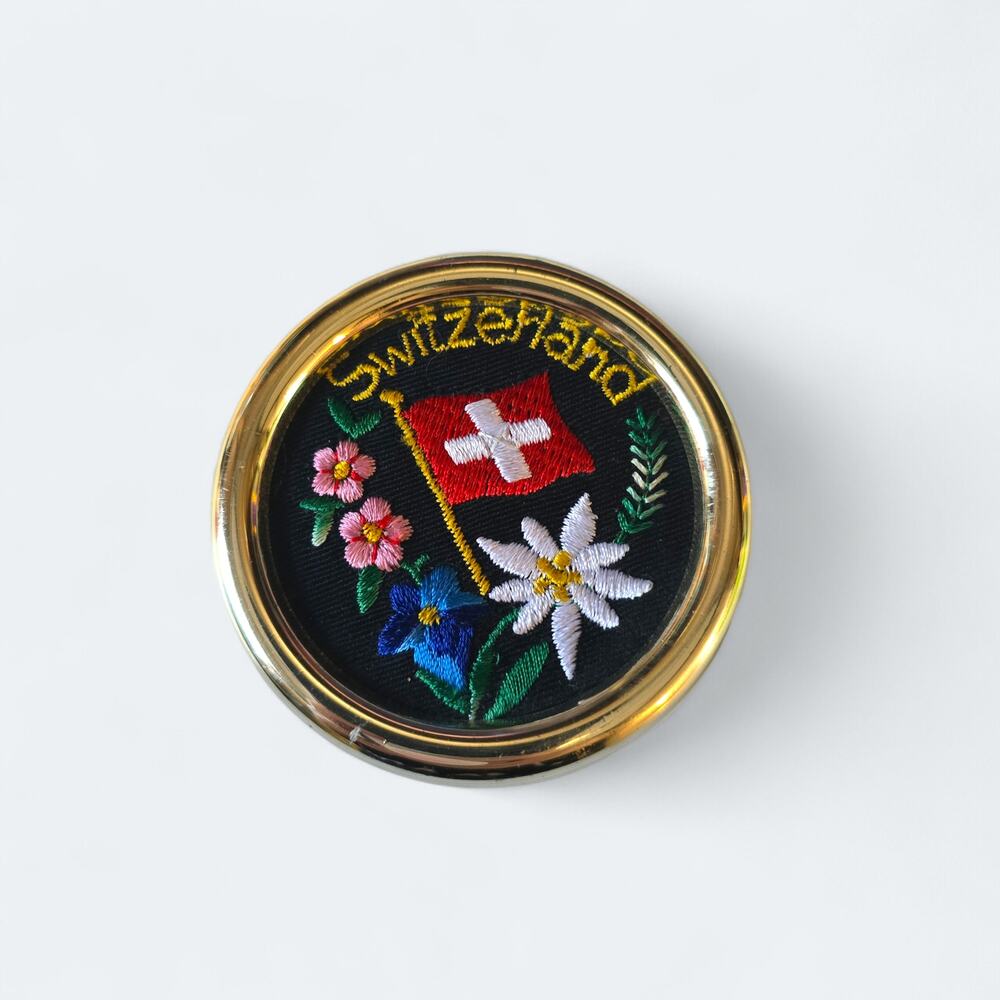 Switzerland Music Box Swiss Flag
